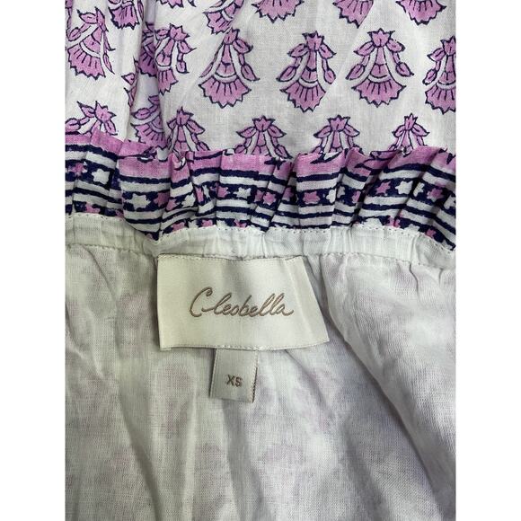 Cleobella 'Tillie' Pink Cotton Mini Dress Size XS - Picture 4 of 5